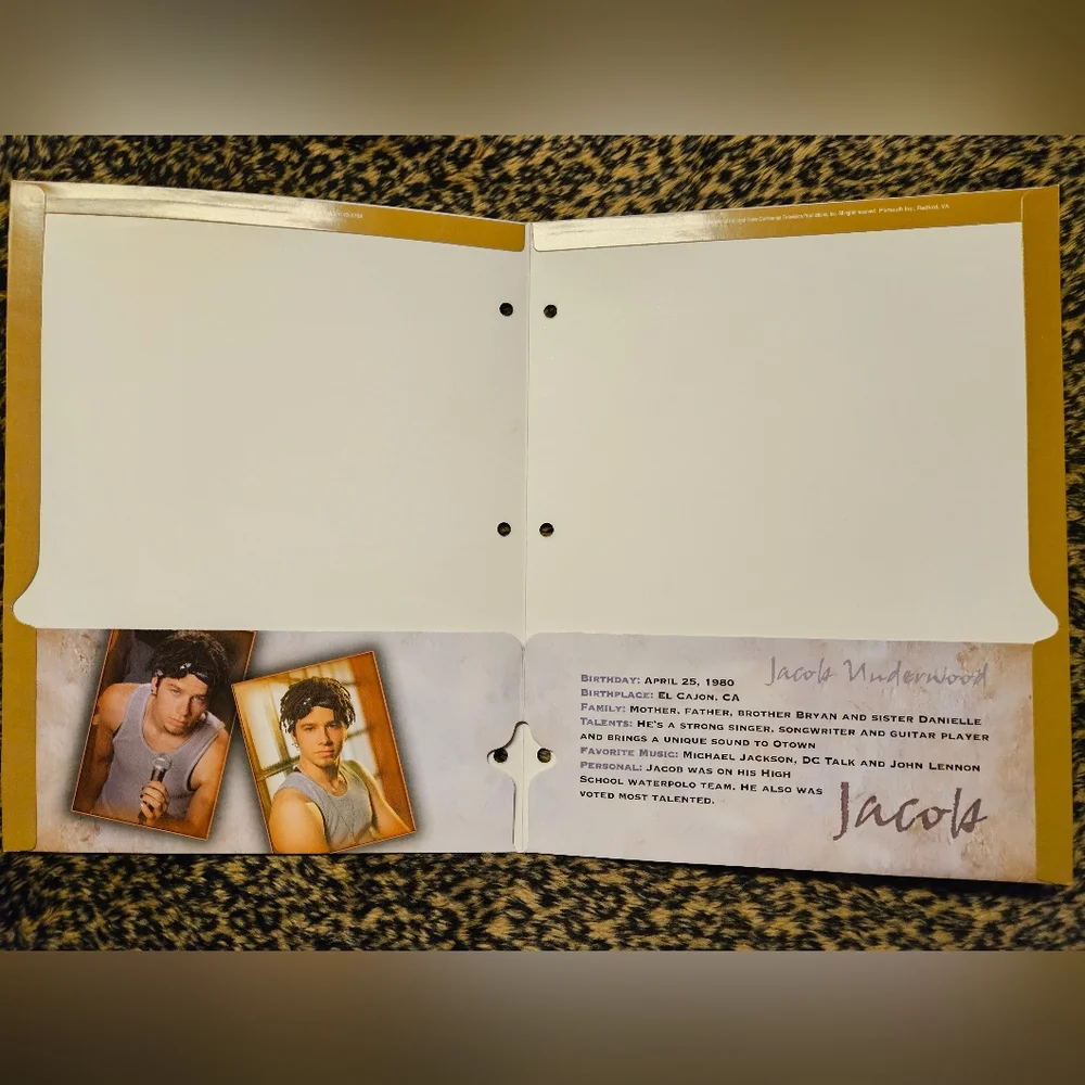 OTown | Folders | Complete Set | Y2K | Music | Boy Band | Collector | Office
